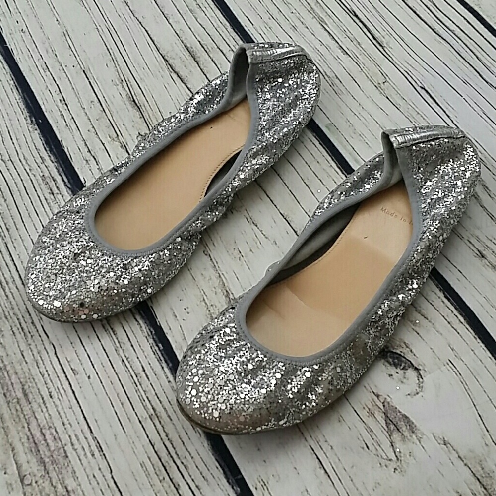 J. Crew Glitter Flats - Picture 7 of 7